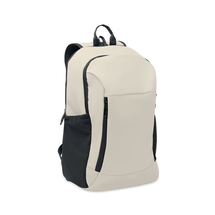 15" Laptop-Rucksack PU KOROVIN - off white-292