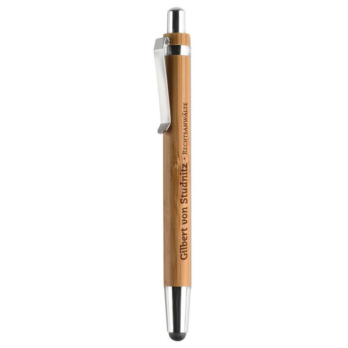 Bambus-Kugelschreiber BYRON - holz-95