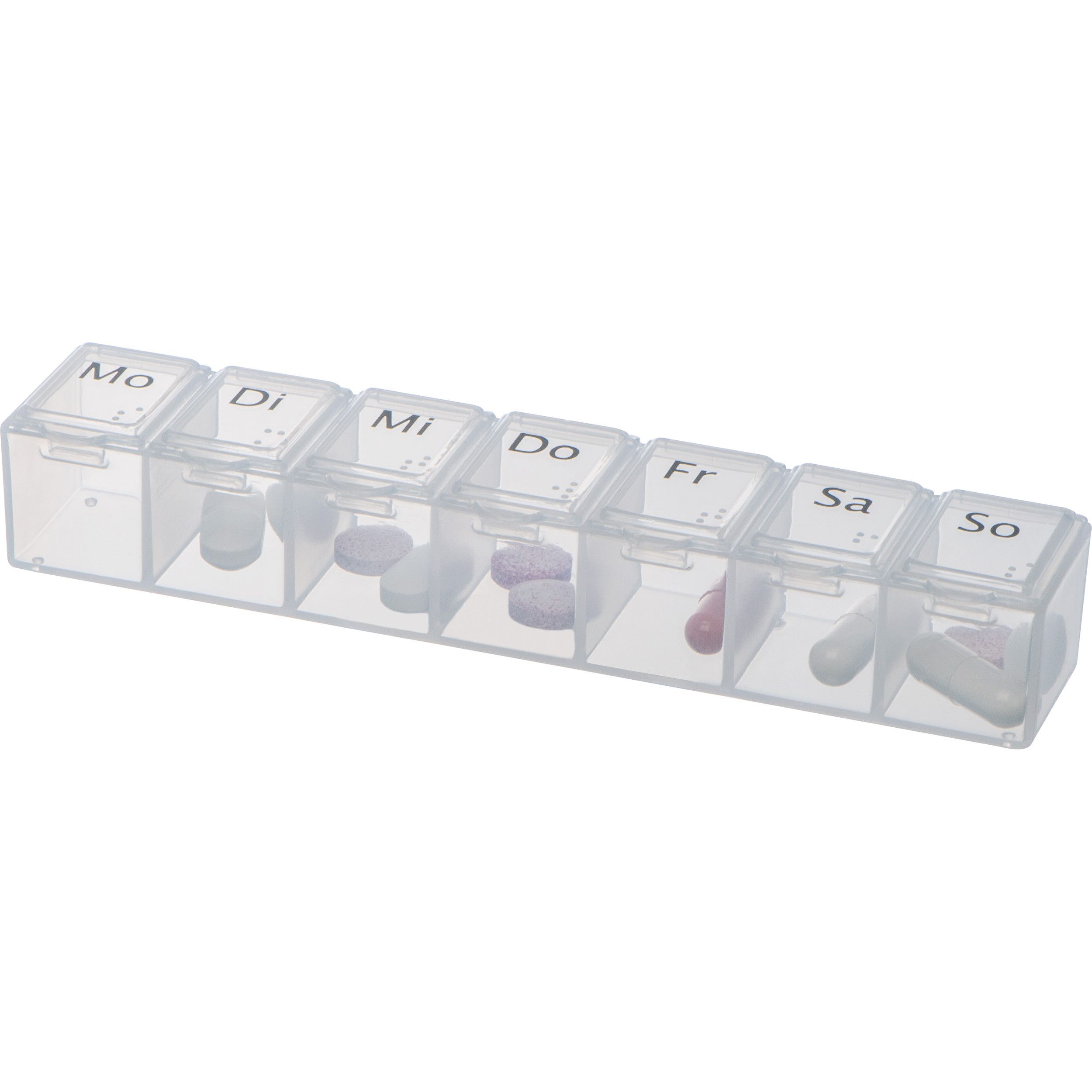 Tablettendose  - transparent-188