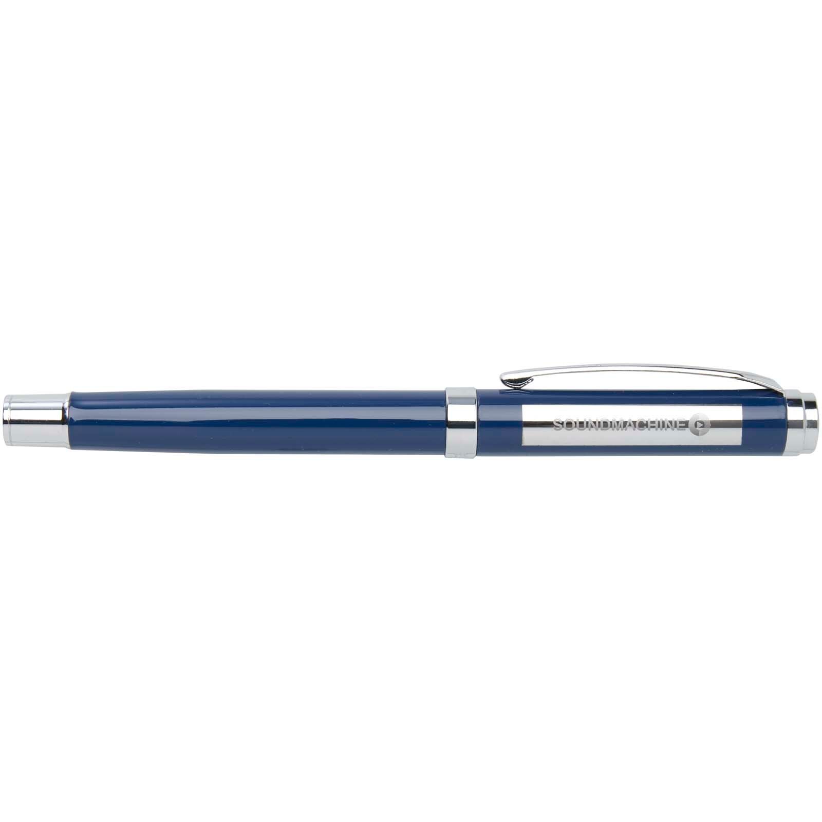 Legato Elegance A5 Hardcover Notizbuch mit Tintenroller Set - ozeanblau -  ozeanblau-519