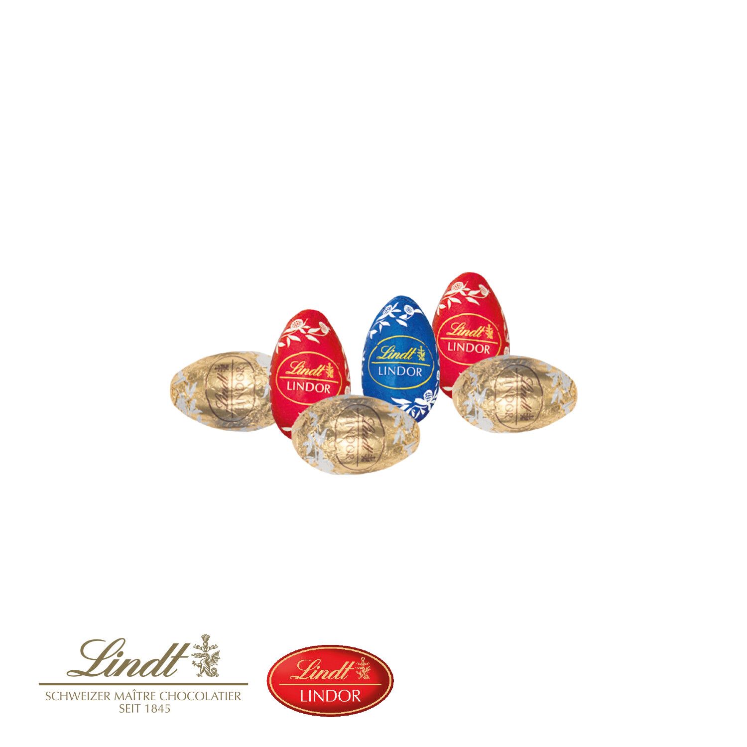 Schoko-Eier 6Er mit Lindt Schokolade-363