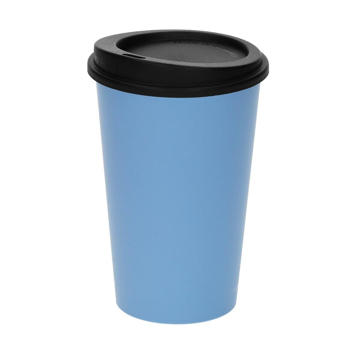 Kaffeebecher ToGo, 0,3 l - geselliges grün - schwarz-994