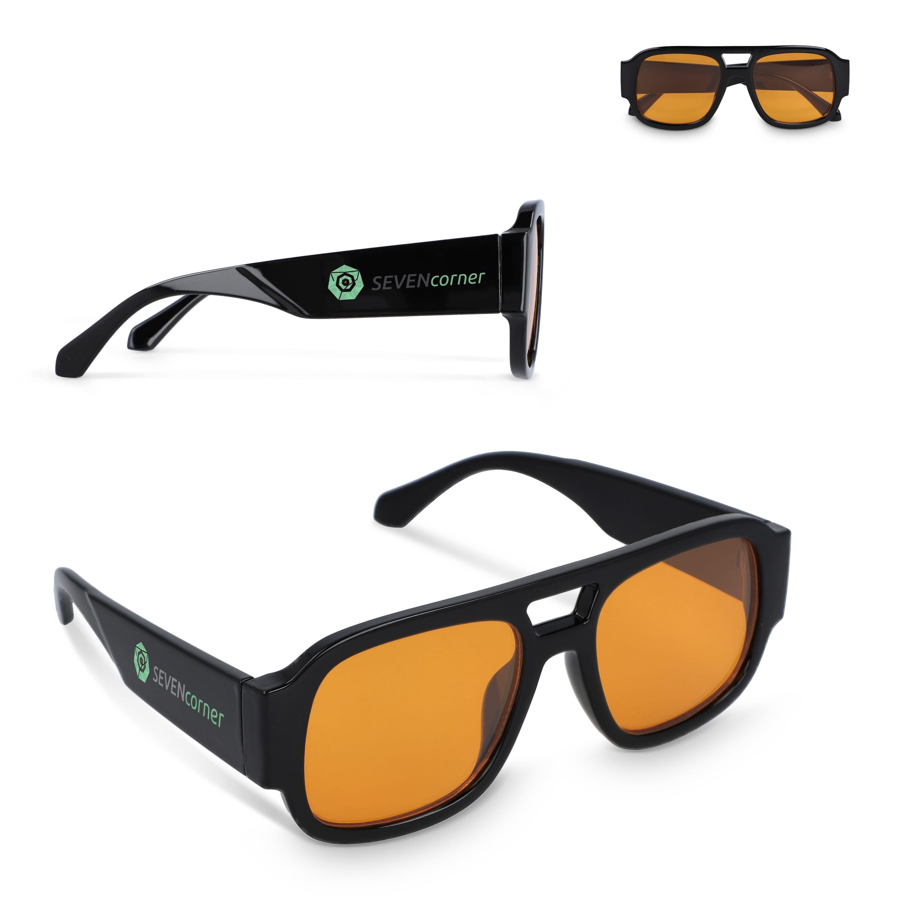 Noor Sonnenbrille UV400 - schwarz - orange-332