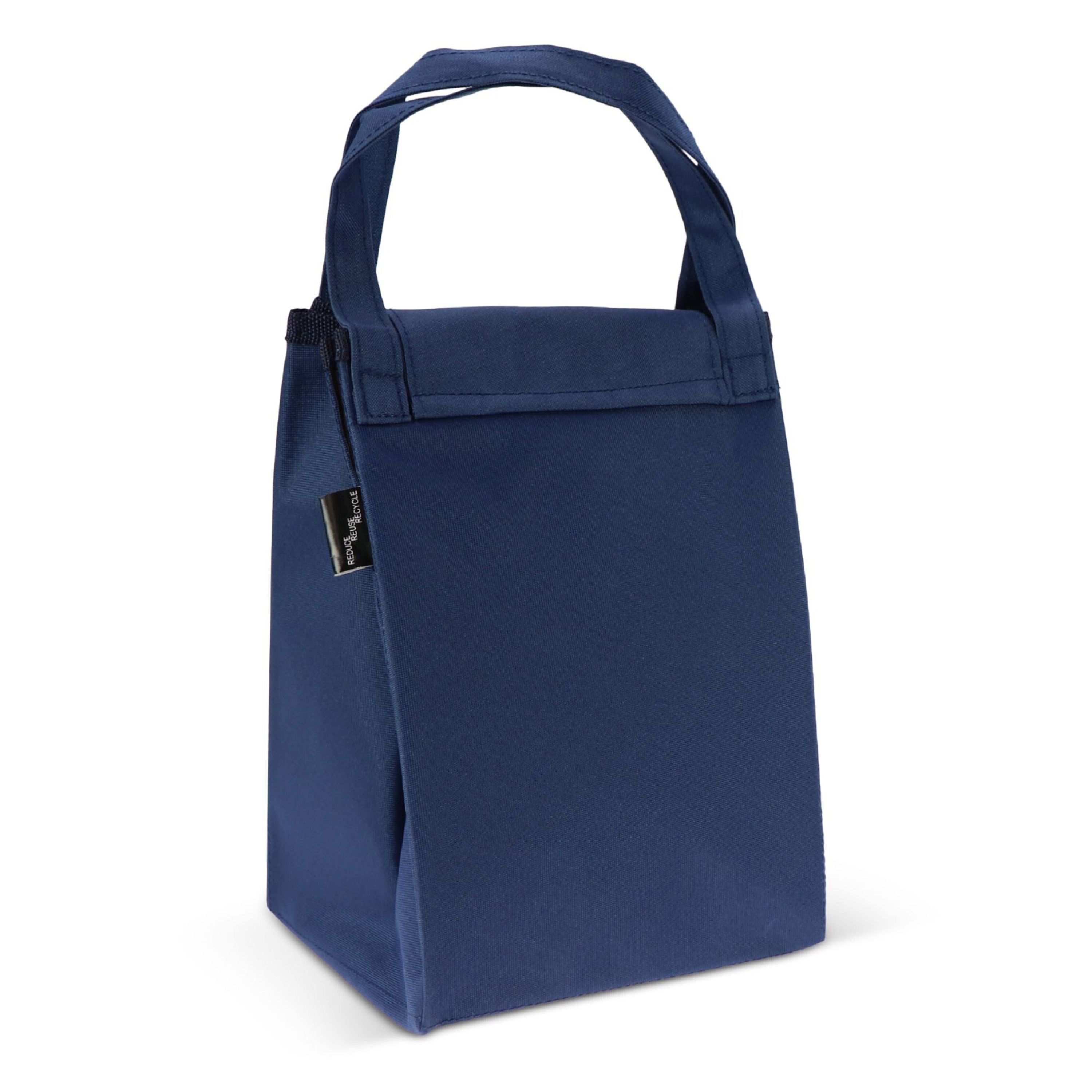Gefaltete Kühltasche und Picknickmatte - dunkelblau-850