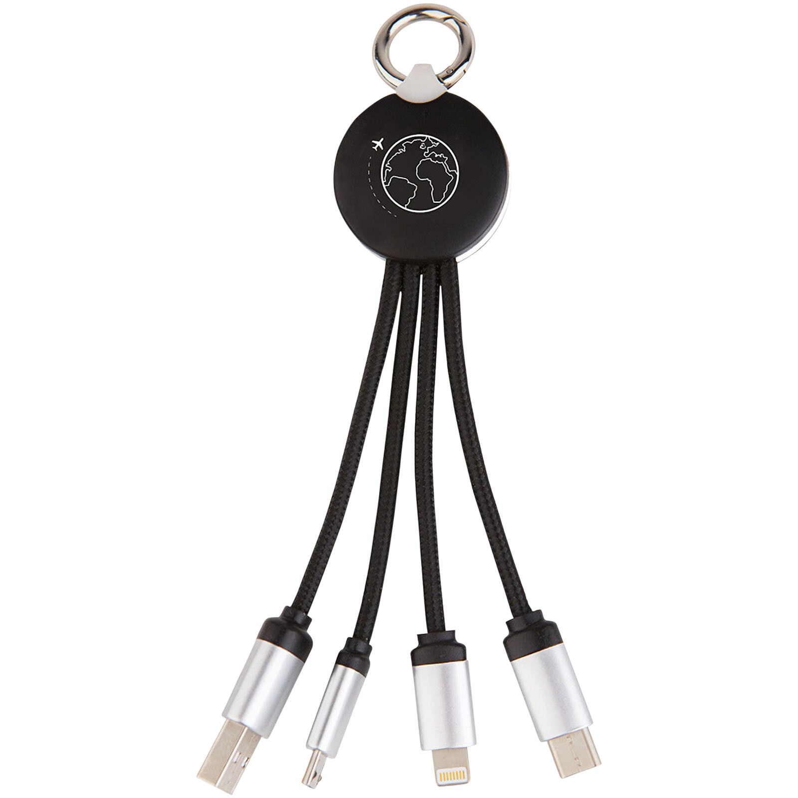 SCX.design C16 Kabel mit Leuchtlogo - schwarz -  weiss-620