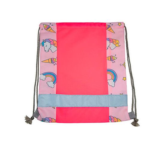 Childrens Gym Bag Action Line - pink - unicorn-907