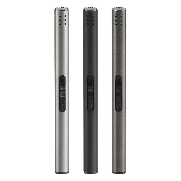 TOM® Metall-Stabfeuerzeug BB-222 S - matt schwarz-668