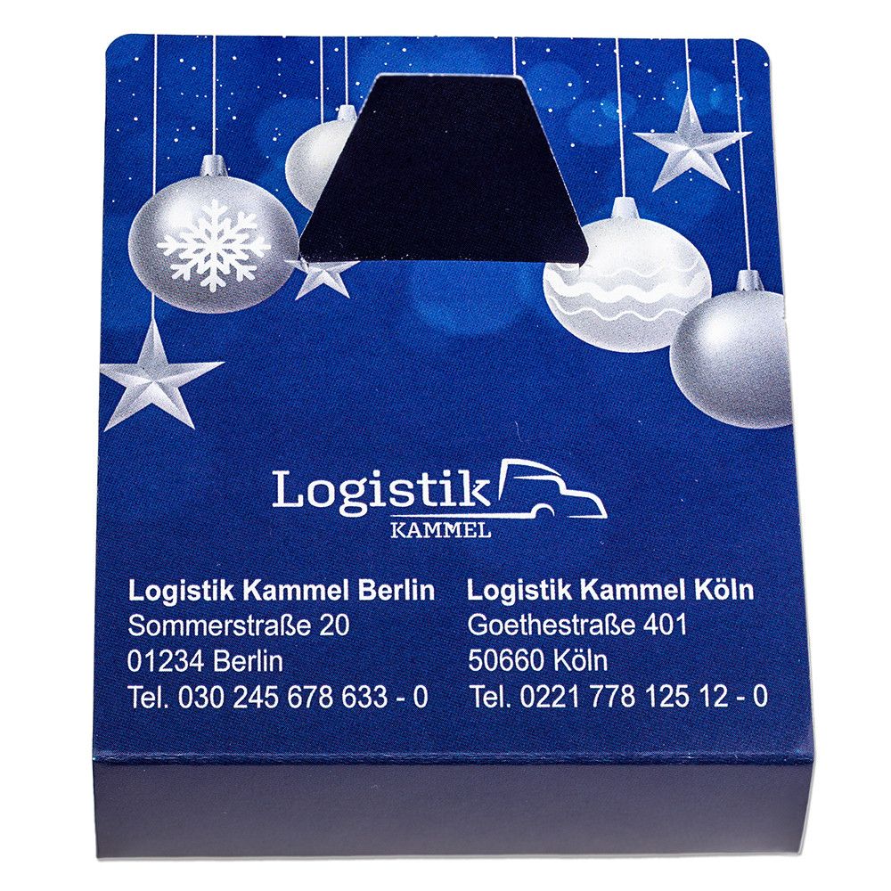 Backförmchen Single-Pack - Weihnachten - Komet Digitaldruck Vorderseite-894