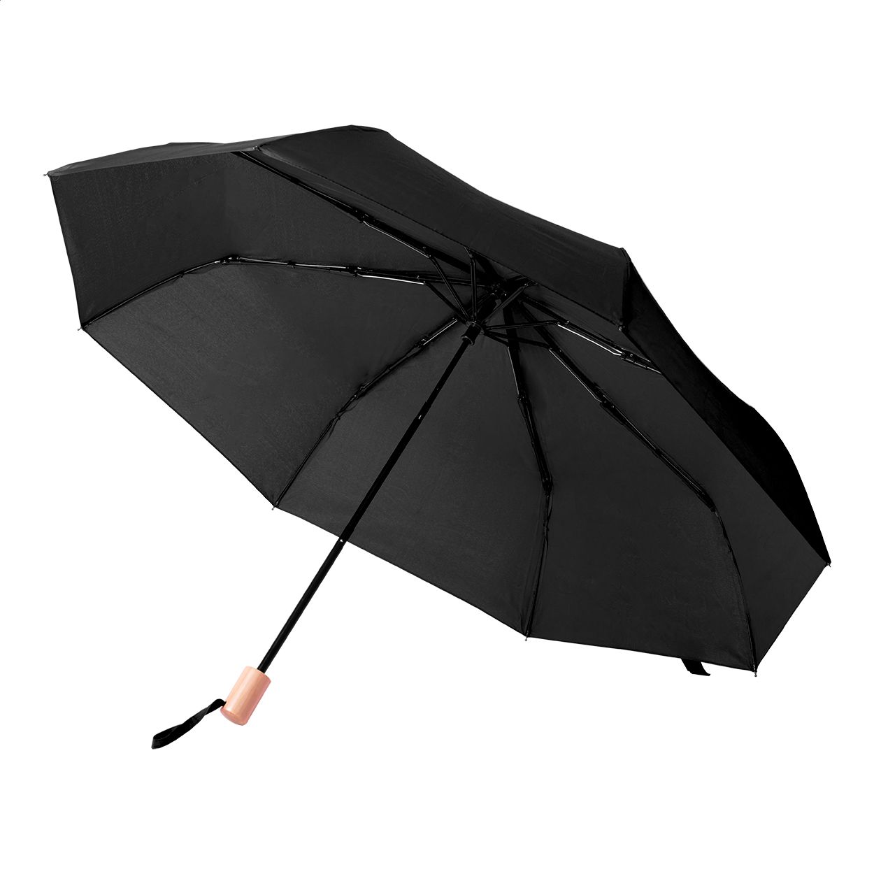 Brosoboo RPET Regenschirm - schwarz-182
