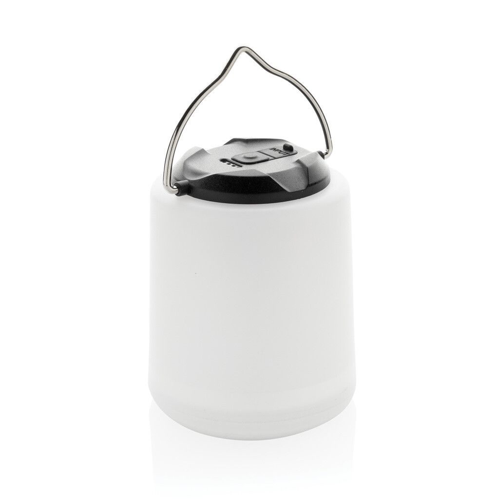 Limio tragbare wiederaufladbare Tischlampe aus RCS rec. ABS - weiß-494