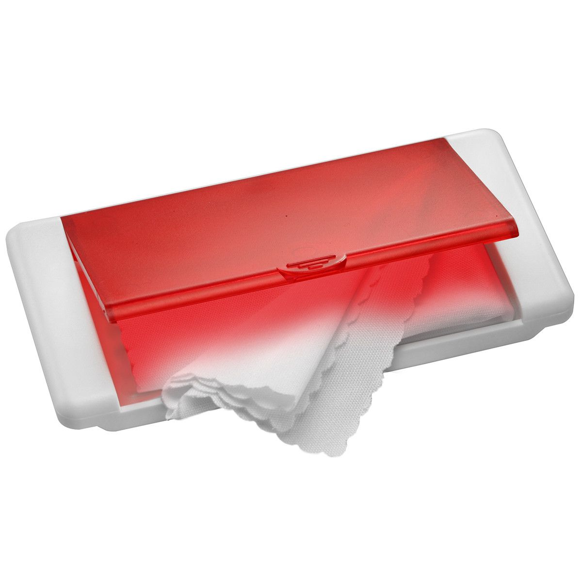 weiß - rot - transparent