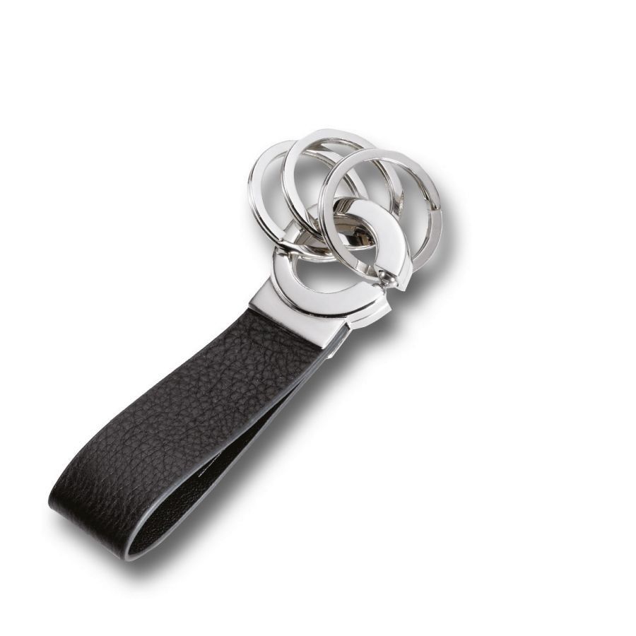 Troika Schlüsselanhänger KEY-CLICK - schwarz - silber-653