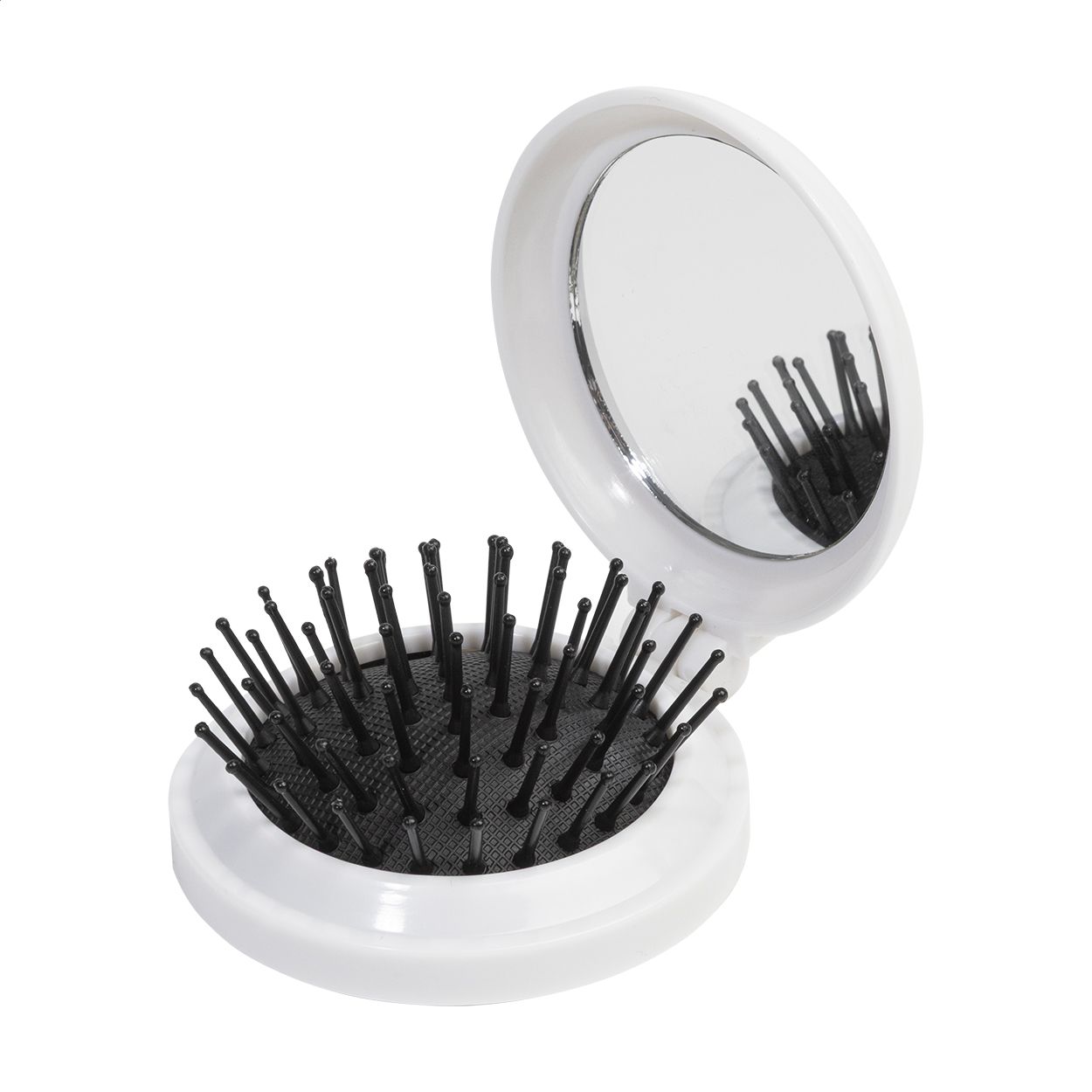 Rabrush RABS Haarbürste mit Spiegel - weiß-583