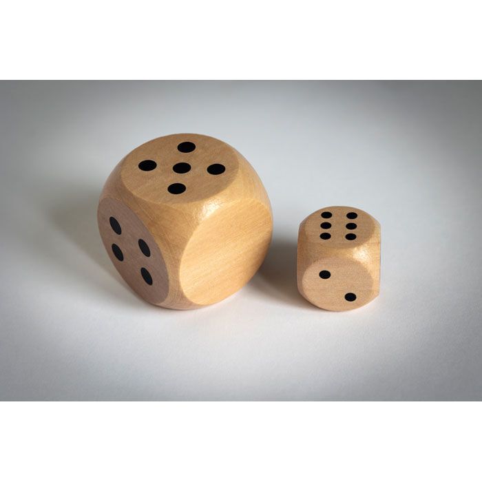 Spielwürfel Schima-Holz Ø 3cm DADIN - holz-531