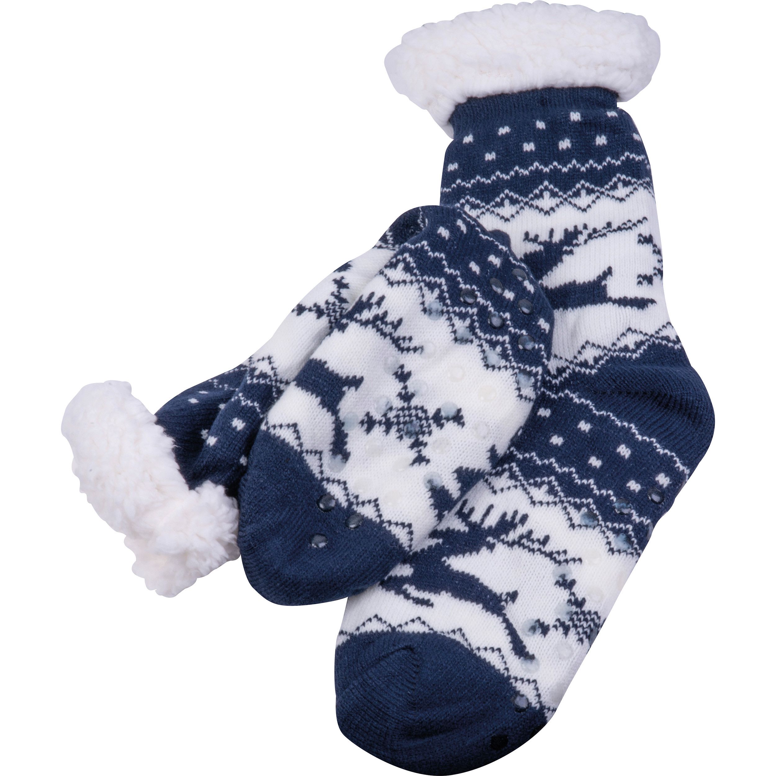 Weihnachtssocken Natal - dunkelblau-256
