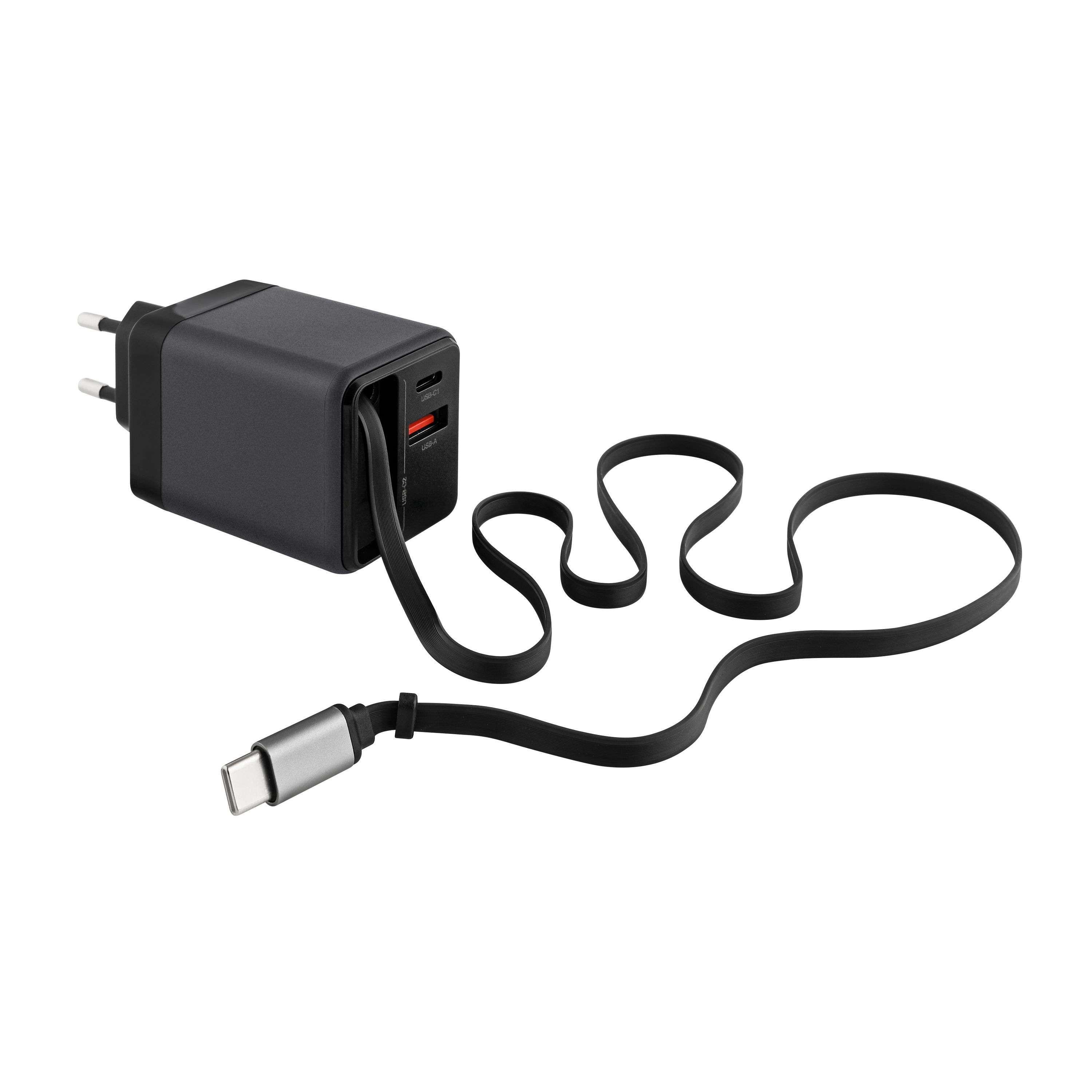 Metmaxx® Ladeadapter "FlexiChargePro 65W" - schwarz-768