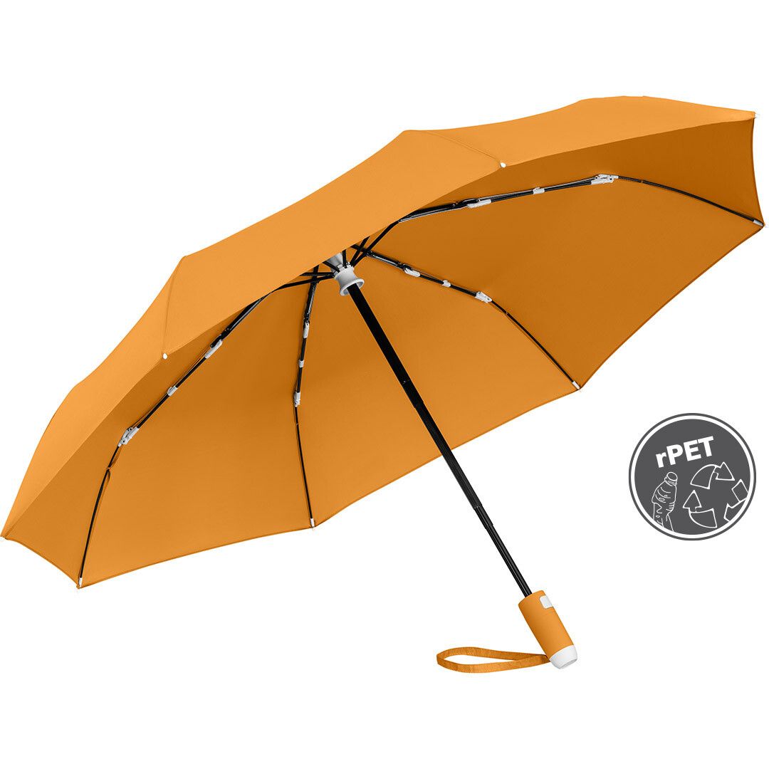 AOC-Taschenschirm FARE® Whiteline Ø98 cm - orange-210