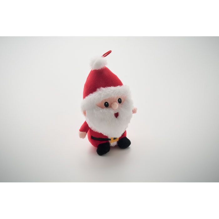 Plüsch-Weihnachtsmann GLEEFUL - rot-825