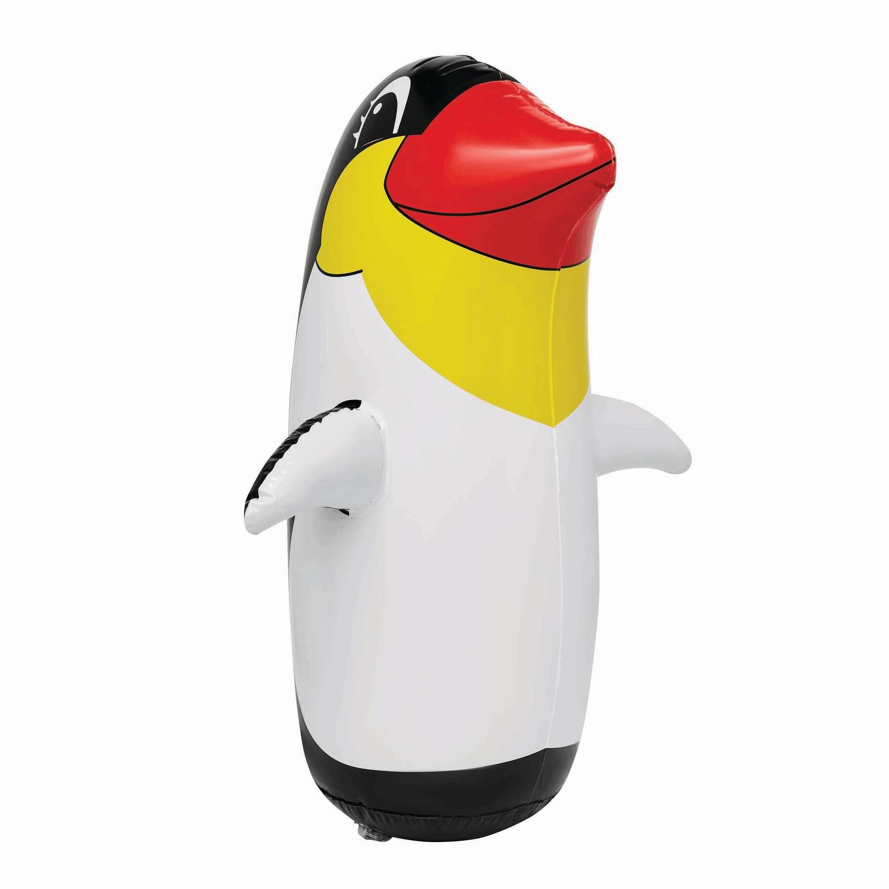 Aufblasbarer Wackel-Pinguin STAND UP - schwarz - weiß-280
