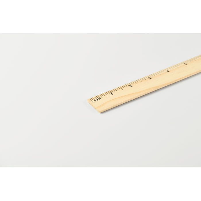 Holzlineal 20cm RULER20 - holz-163