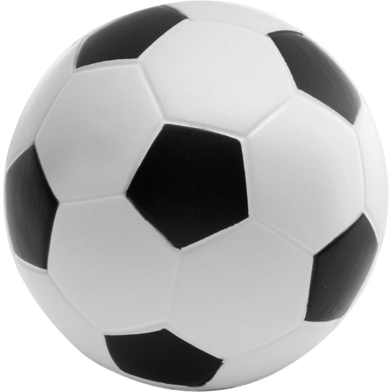 Anti-Stress-Fussball Elijah - schwarz - weiß-682