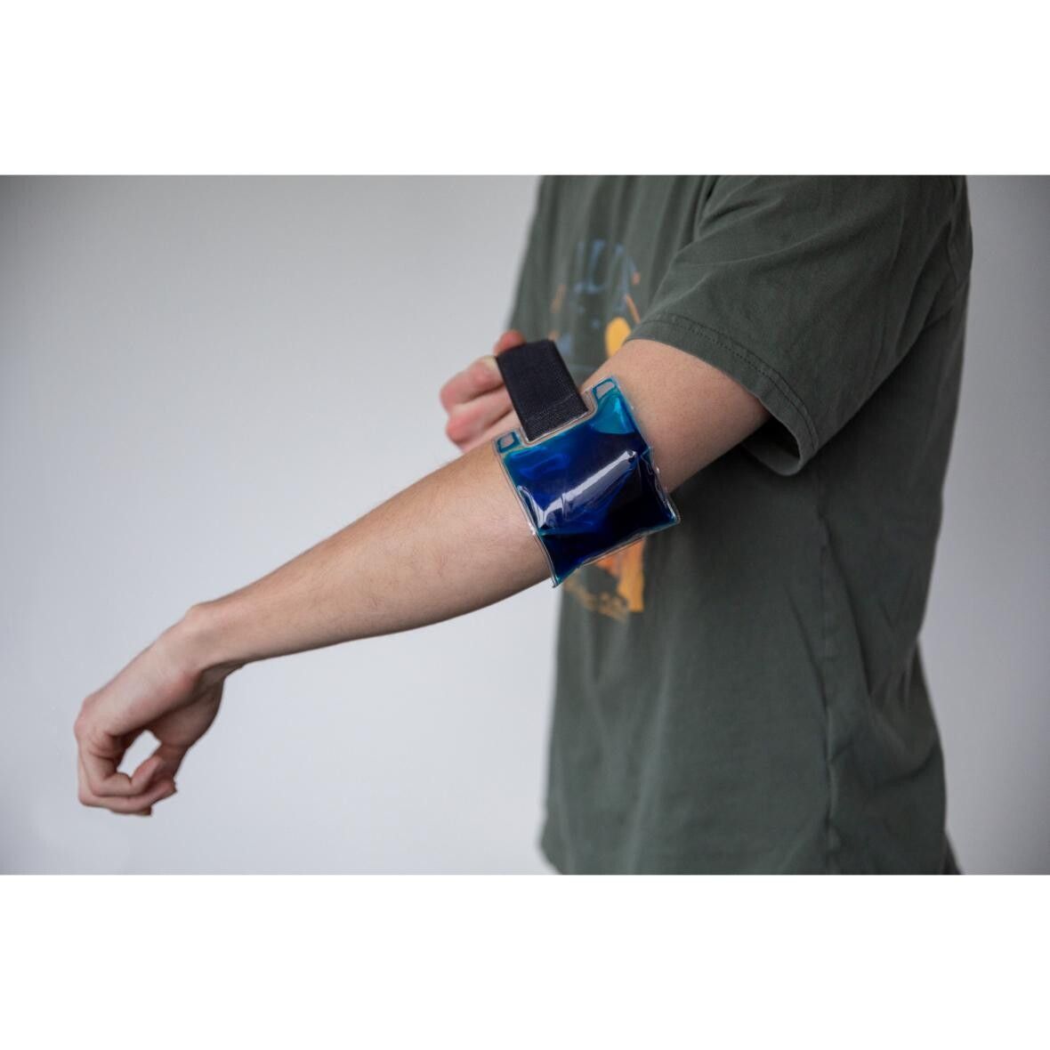 Kühl-/Wärmekissen Velcro - blau-744