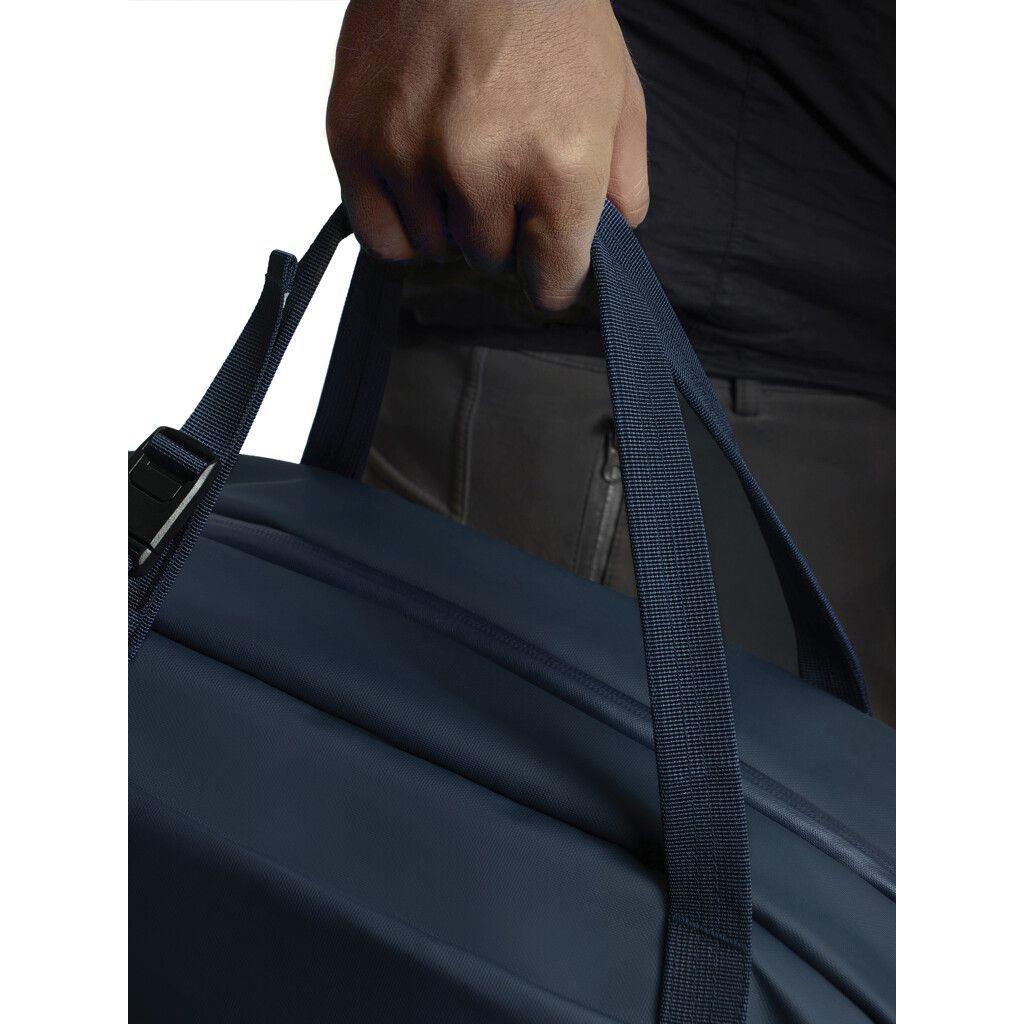 Urban wasserabweisende Wochenendtasche - navy blau-503