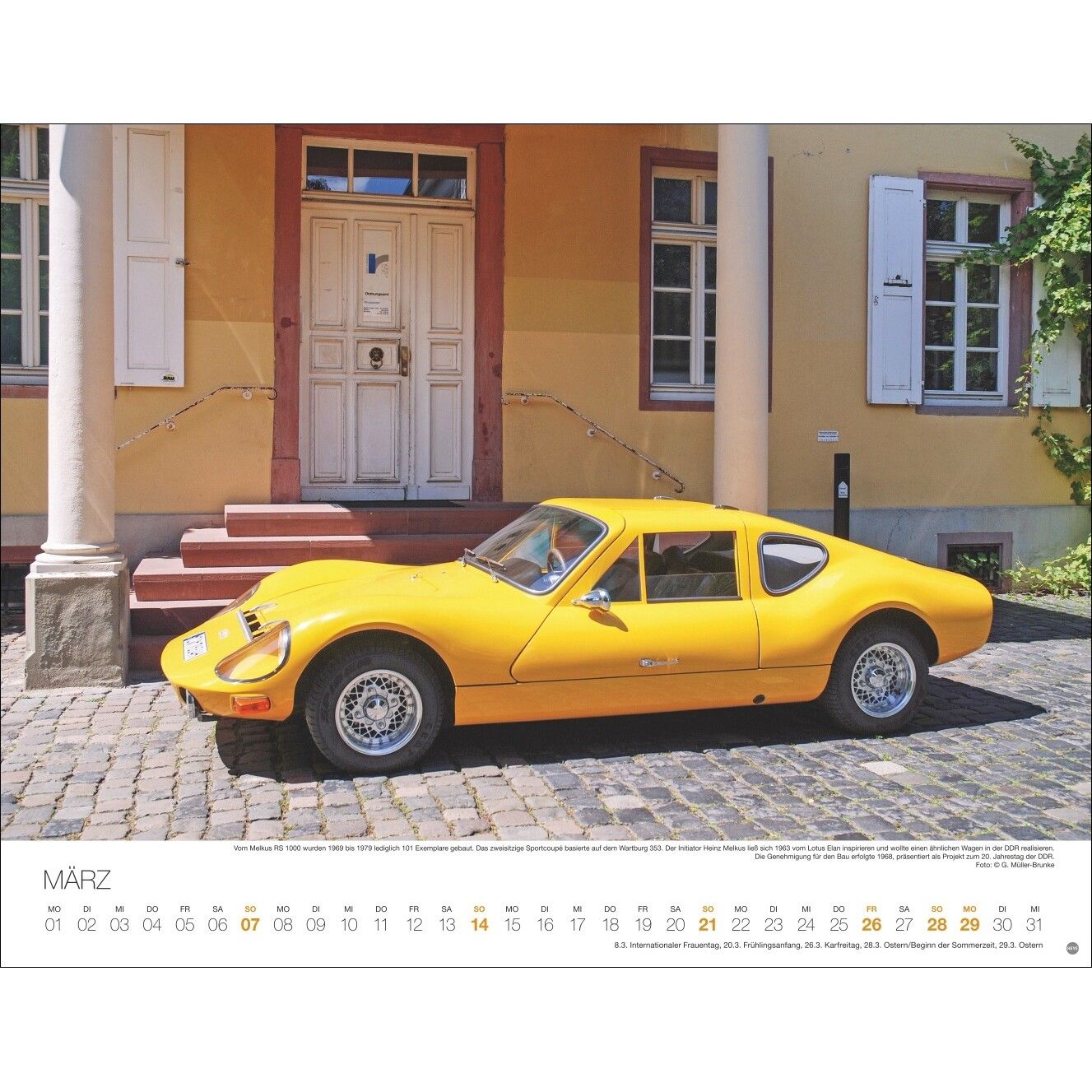 Legendäre Autos Posterkalender-13