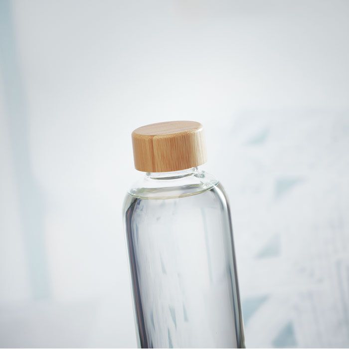 Trinkflasche Glas 650ml FRISIAN - transparent-459