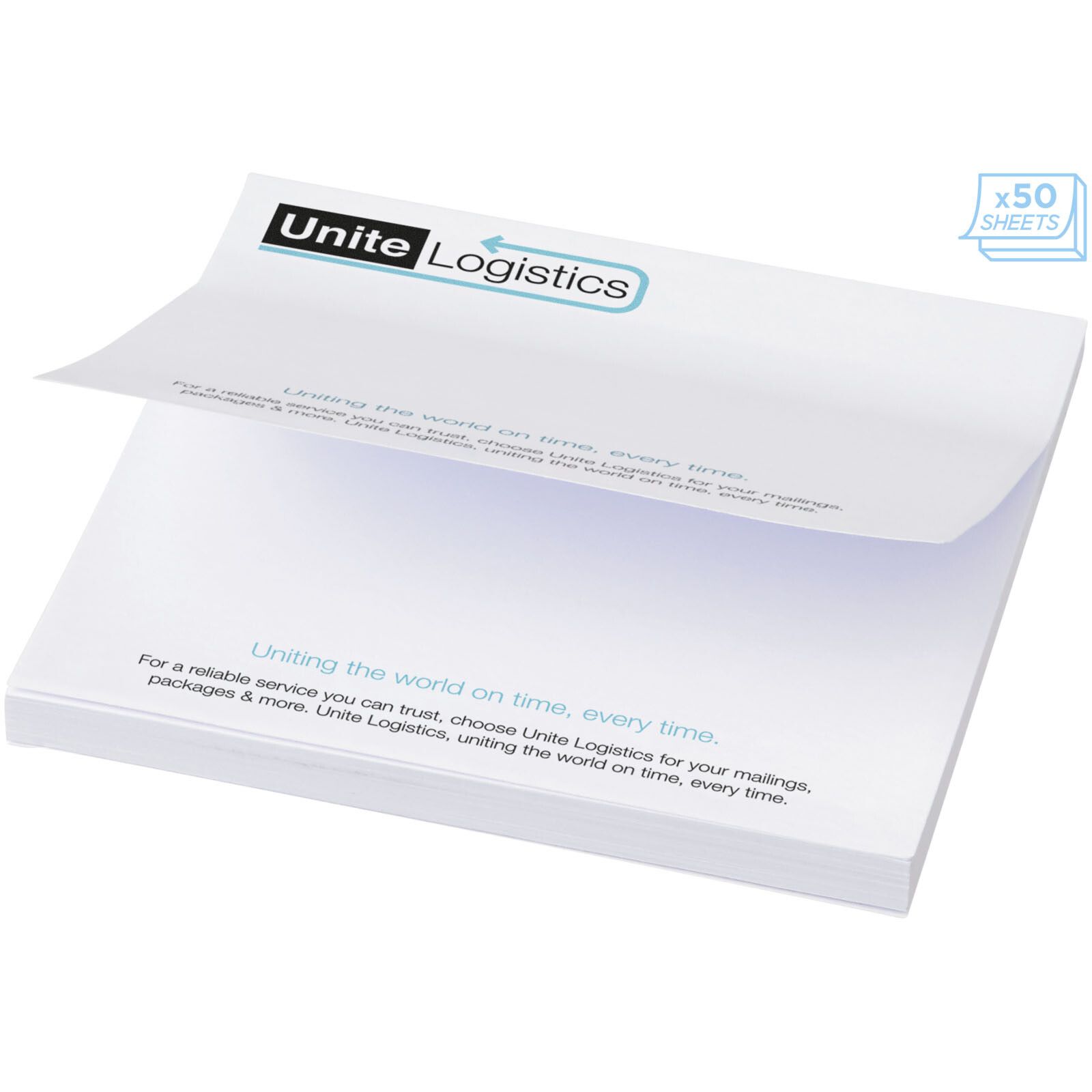 Sticky-Mate Haftnotizen 100 x 100 mm - weiss-261