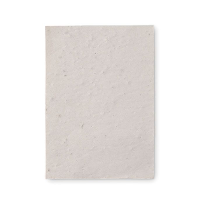 DIN A6 Wildblumen-Samenpapier ASIDO - weiß-905