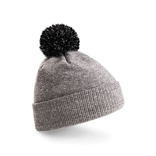 Snowstar® Beanie - heather grey - black-259