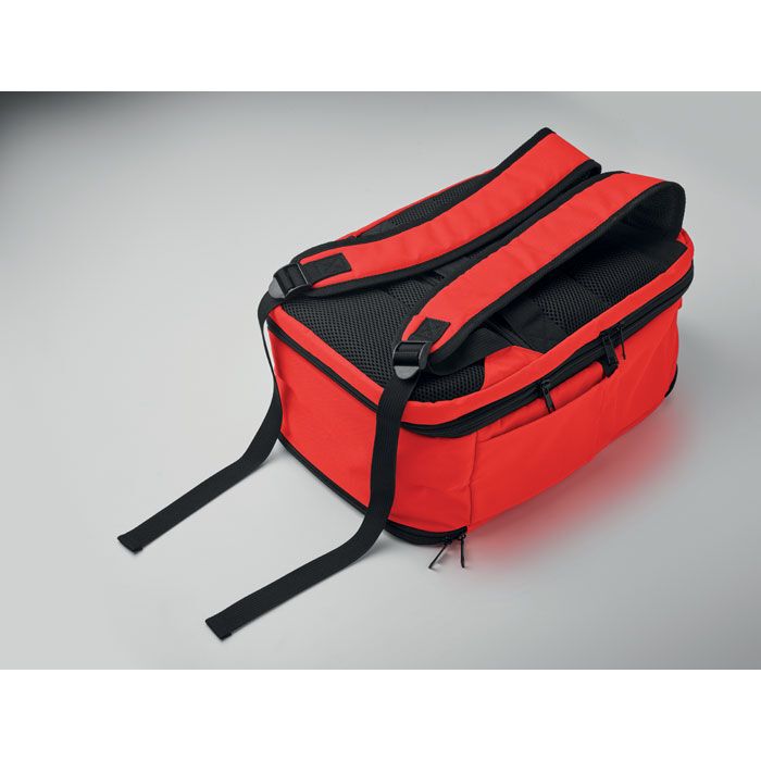 Rucksack in Kabinengröße FLYSAFE - rot-653