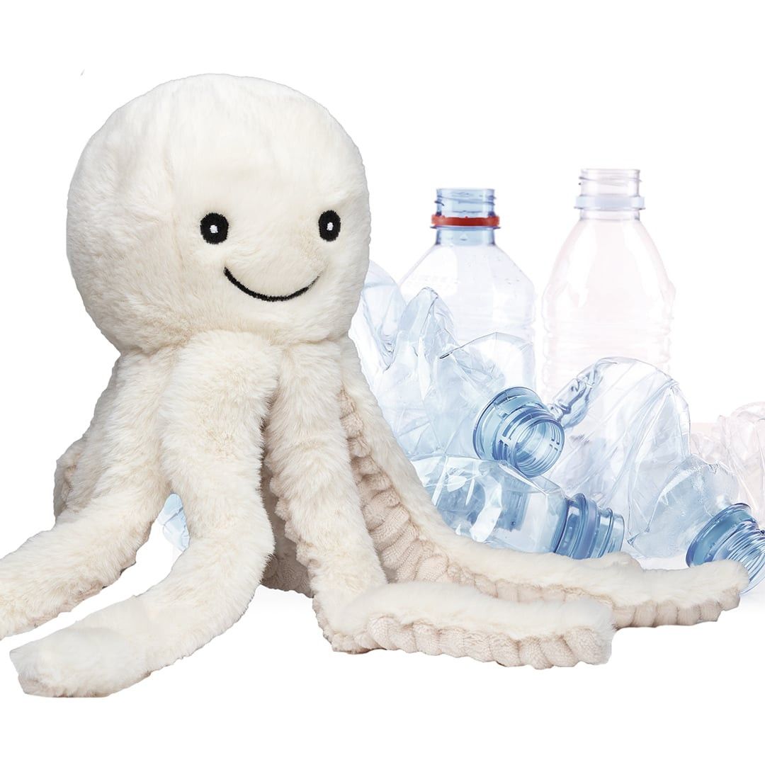 MiniFeet® RecycelOktopus - creme-891