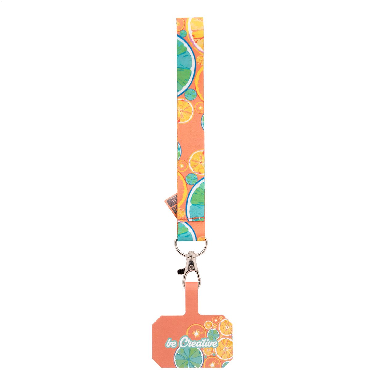 SuboFob Mobile RPET Individuelles RPET Handyhalter-Handgelenkschlaufe - weiß-55