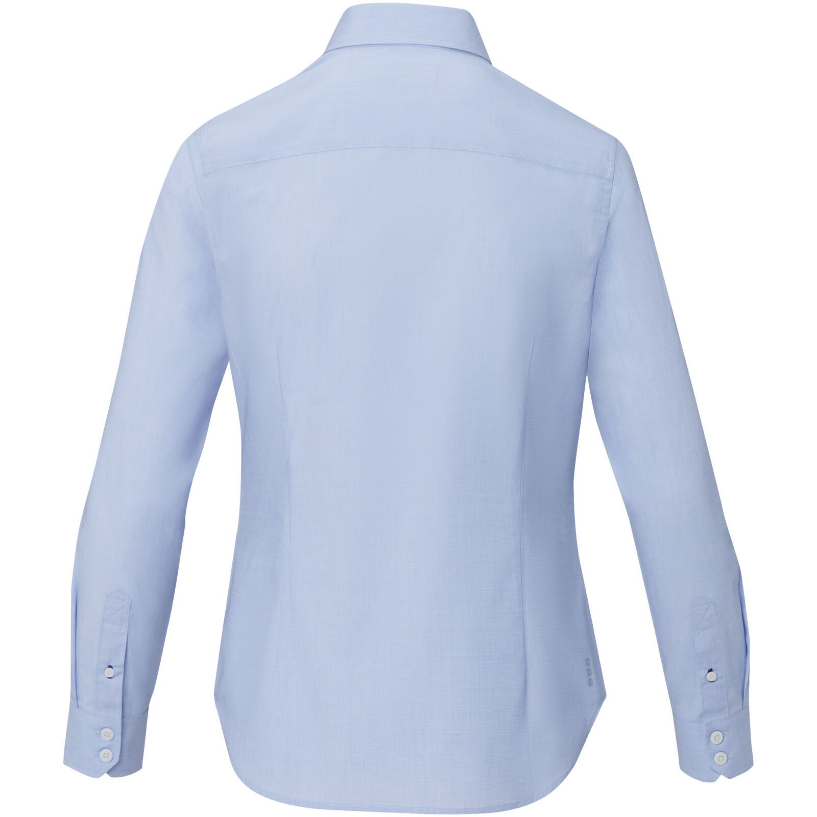 Cuprite Langarm Shirt aus Bio-Baumwolle für Damen - hellblau - M-551