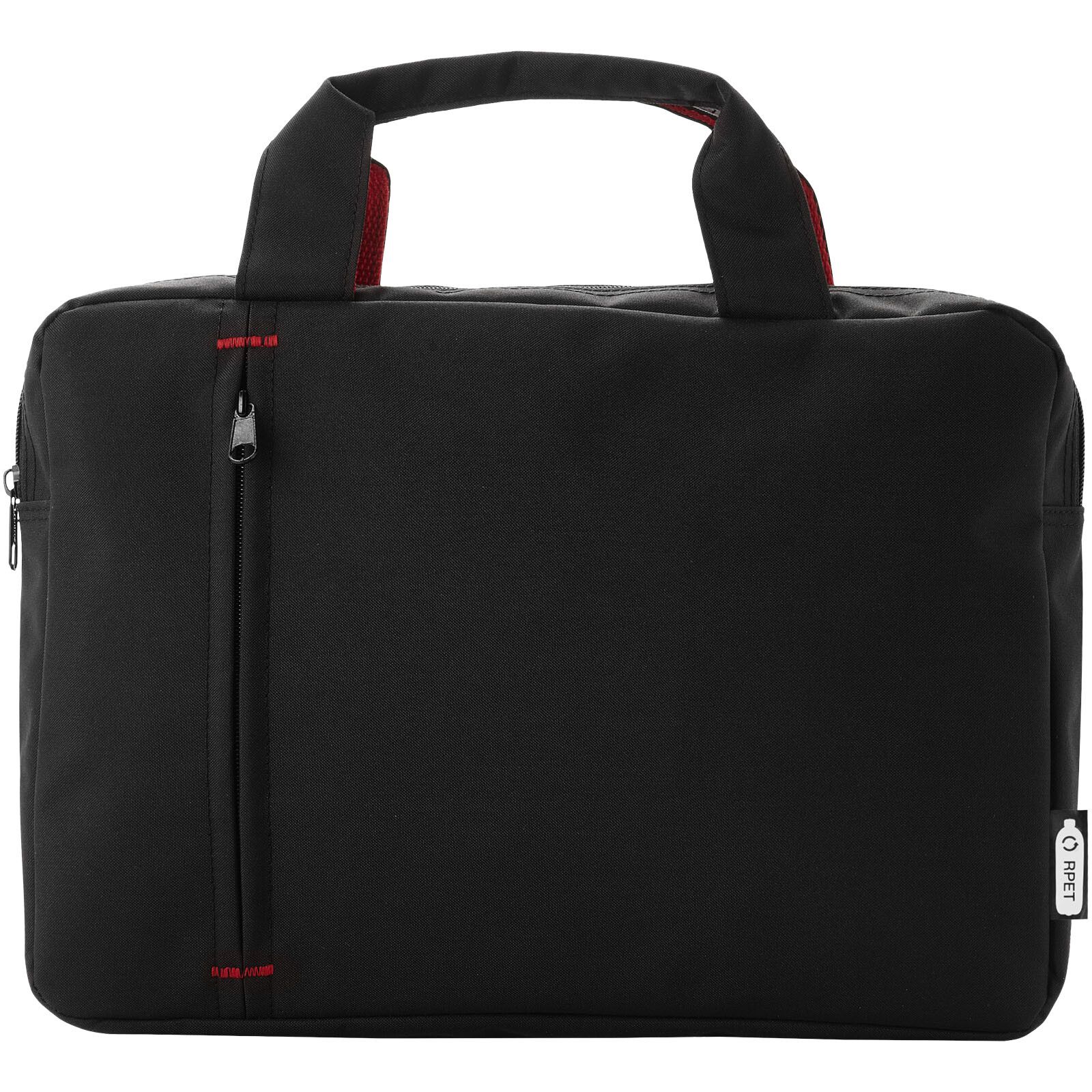Detroit RPET Konferenztasche 4L - rot -  schwarz-910