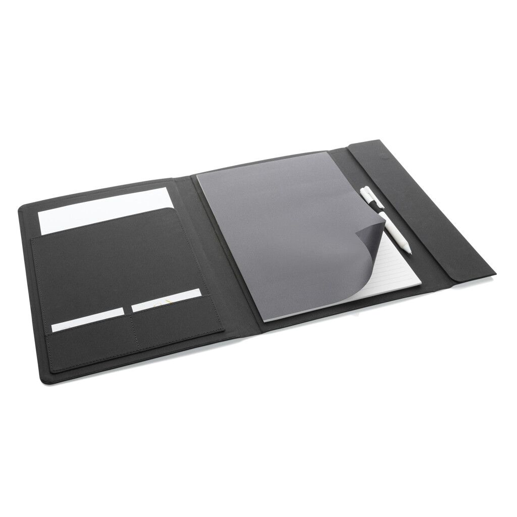 Impact Aware™ A4 Portfolio mit Magnetverschluss - schwarz-636