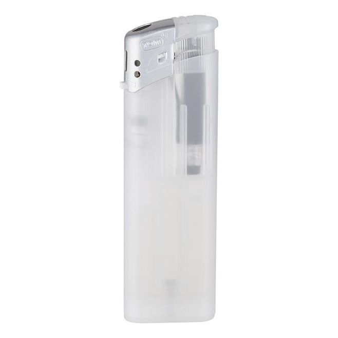 TOM® Elektronik-Feuerzeug EB-15 - frozen weiß-853