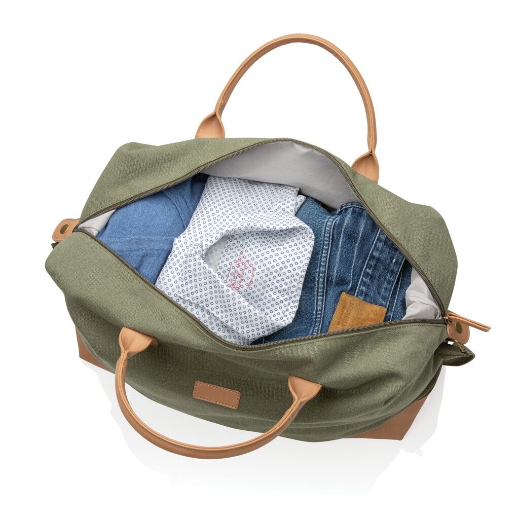 Impact AWARE™ 16 oz. rCanvas große Wochenendtasche - grün-38