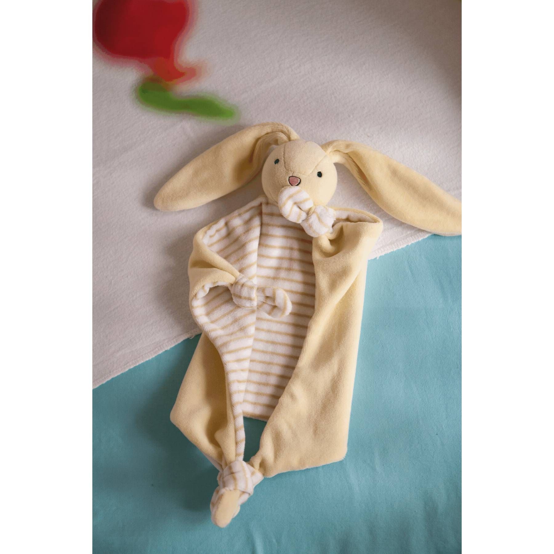 Schnuffel-Hase OLE - braun - gelb - weiß-25