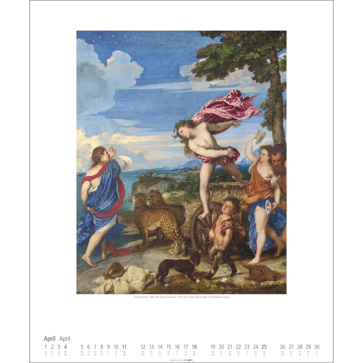 Italienische Meister - Kunst & Kultur Kalender-219