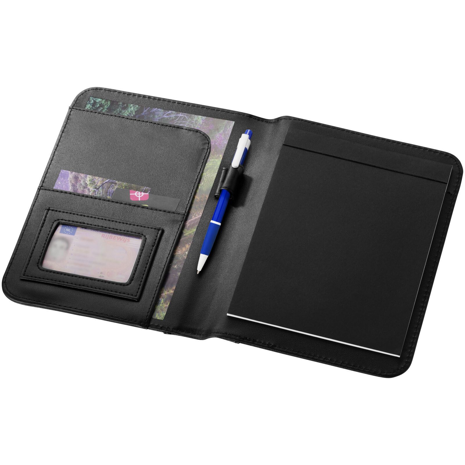 Ebony A5 Schreibmappe - schwarz-494
