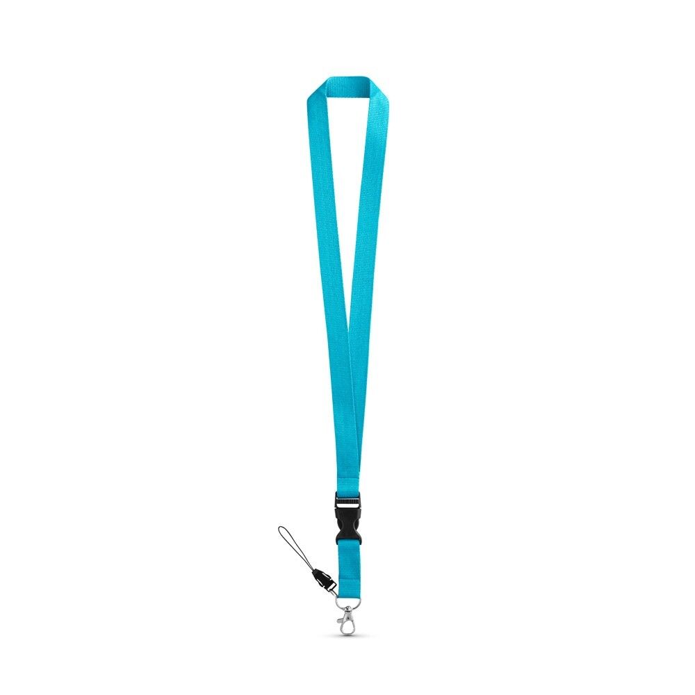 ANQUETIL Lanyard aus Polyester - hellblau-760