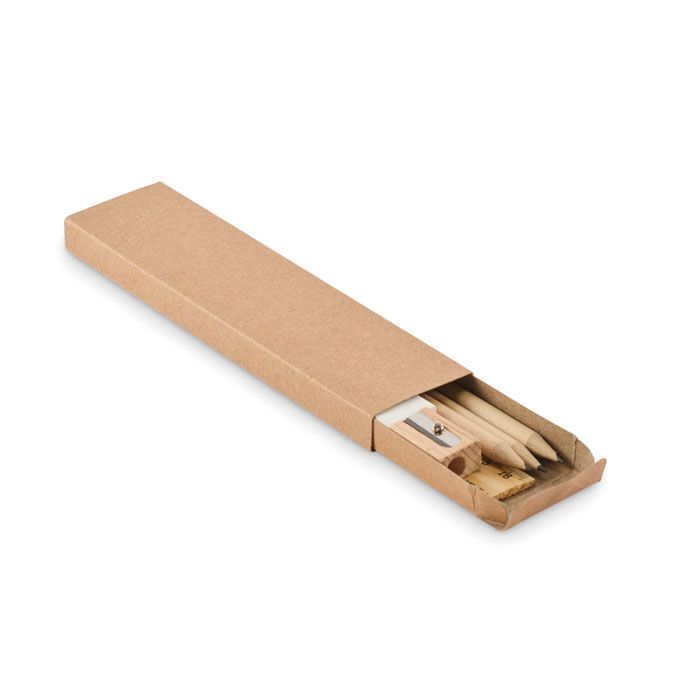 6teiliges Schreibset STOX - beige-831