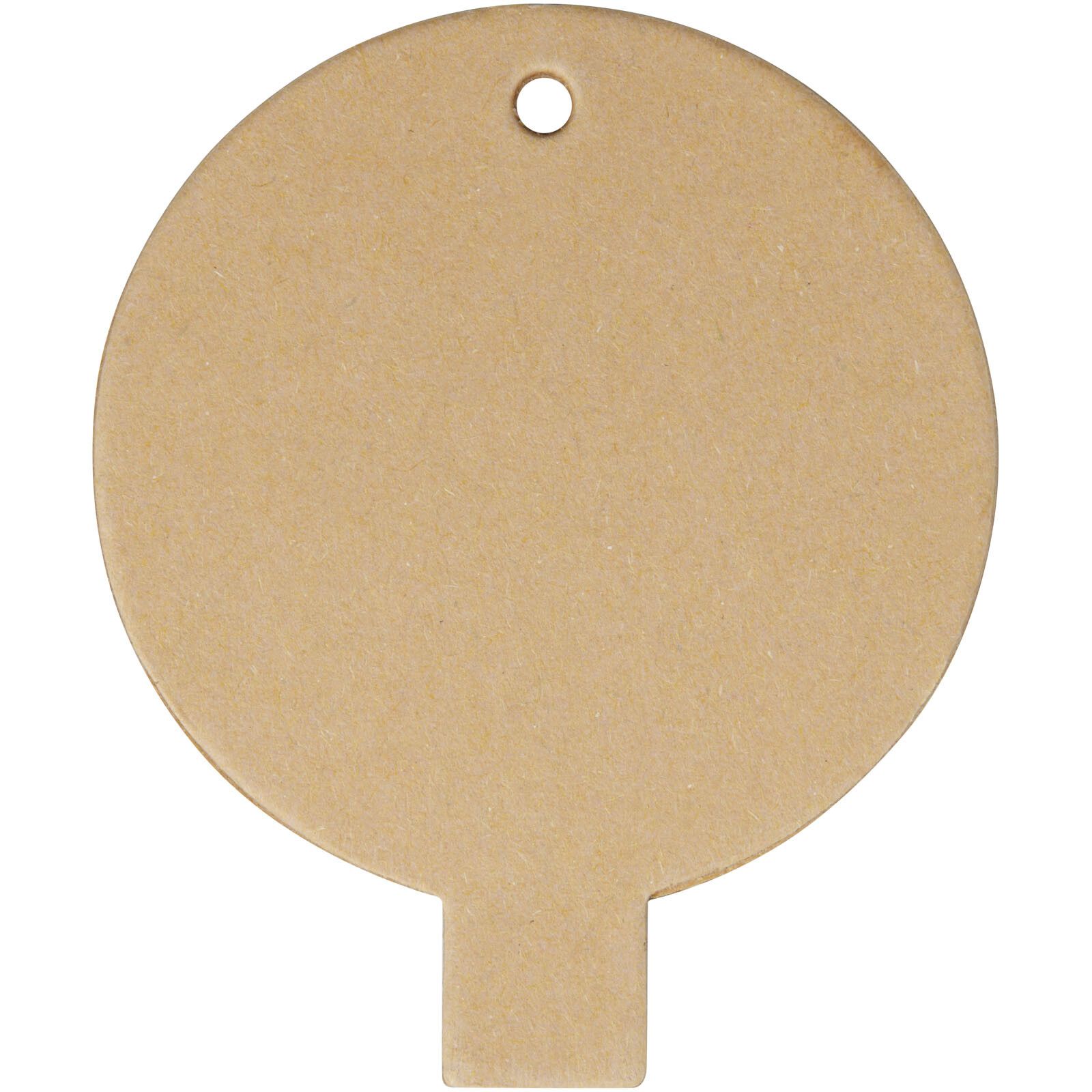 USB-Stick 2.0 rund aus recyceltem Papier - Kraftpapier - 1 GB-514