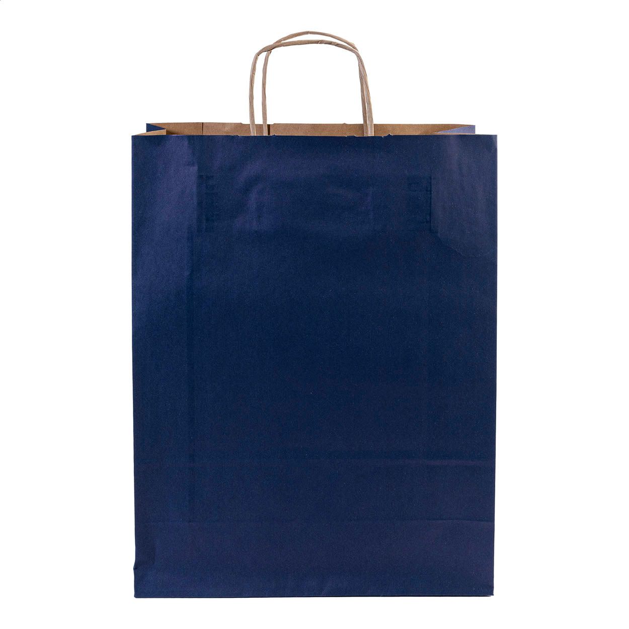 Papbag L Papiergeschenktasche, groß - dunkelblau-129