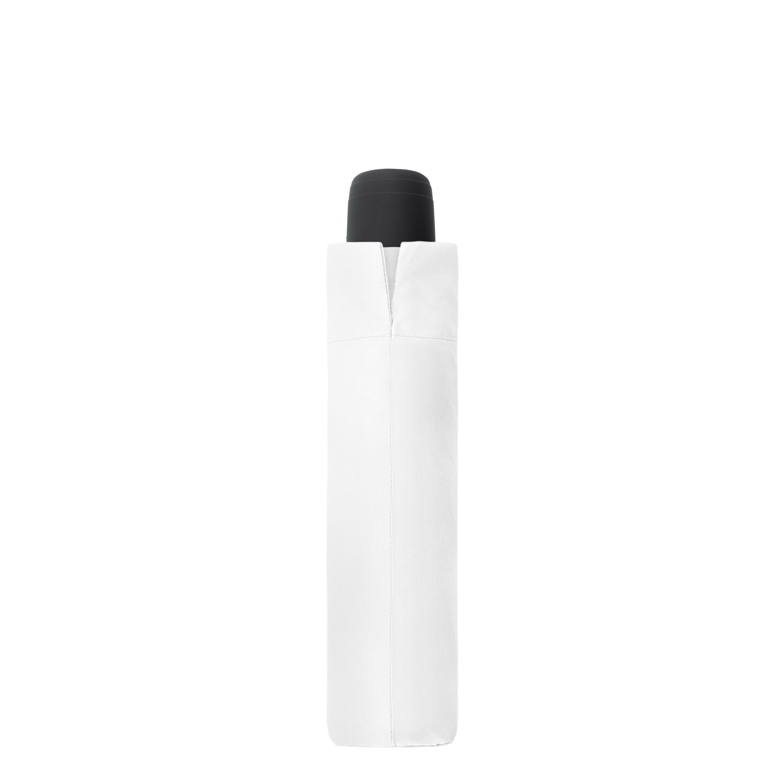 Taschenschirm Hit Mini UV Protection - solid weiß - schwarz-475