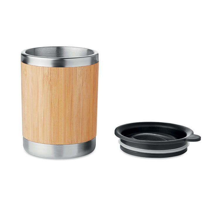Trinkbecher Bambus 250 ml LOKKA - holz-134