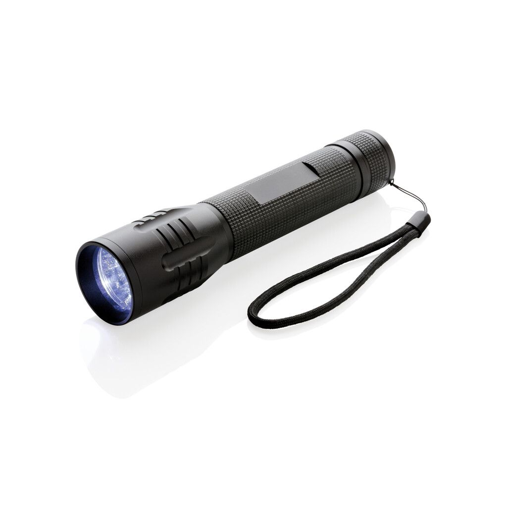 Große 3W Cree Taschenlampe - schwarz-405